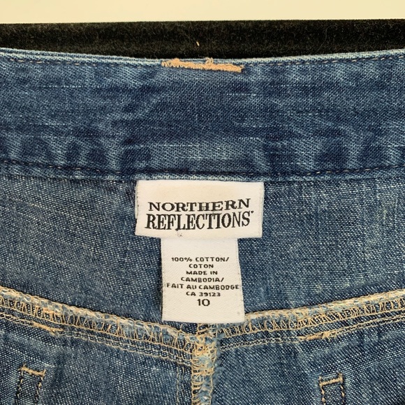 Northern Reflections Jean Shorts - Picture 4 of 4